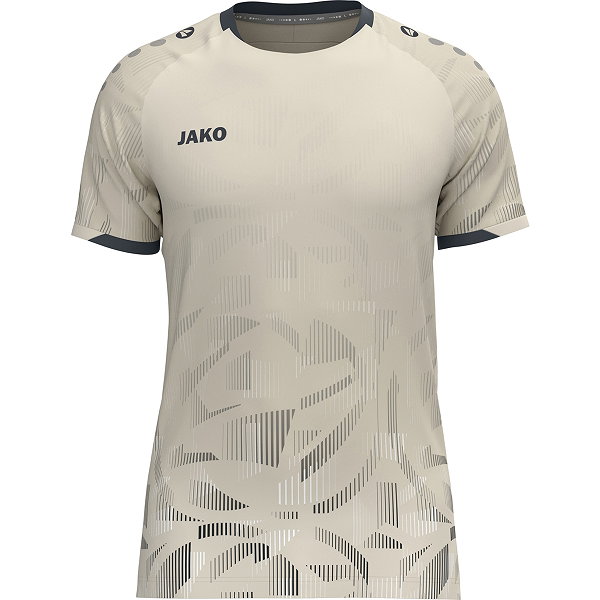Jako Sonic Maillot À Manches Courtes Enfants - Off White / Noir / Blanc