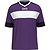 Jako Club 92 Maillot À Manches Courtes Hommes - Mauve / Blanc / Noir