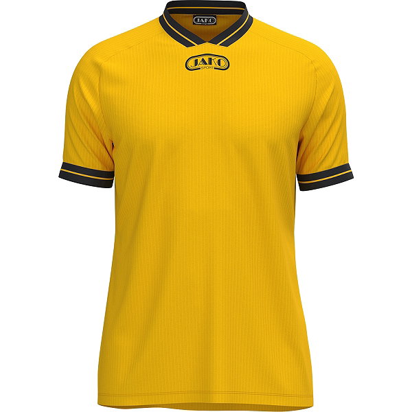 Jako Retro Maillot À Manches Courtes Hommes - Jaune