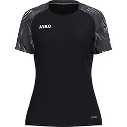 Jako Sonic T-Shirt Dames - Zwart / Antraciet