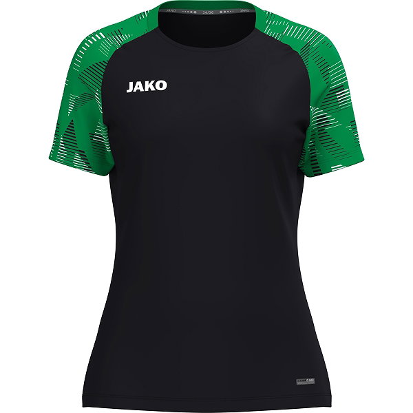 Jako Sonic T-Shirt Femmes - Noir / Vert