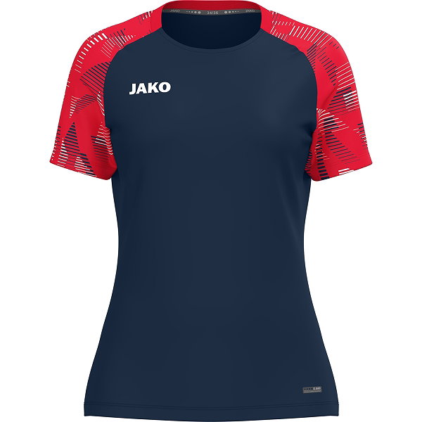Jako Sonic T-Shirt Femmes - Marine / Rouge