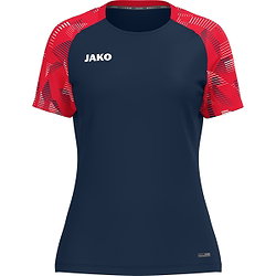 Jako Sonic T-Shirt Damen - Marine / Rot