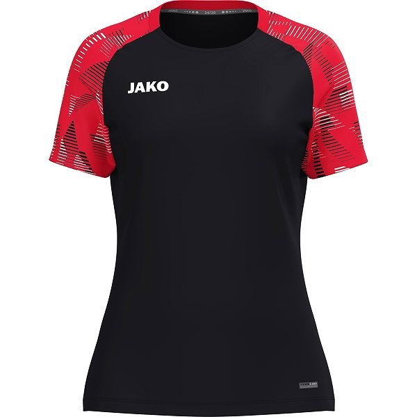 Jako Sonic T-Shirt Femmes - Noir / Rouge