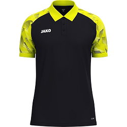Jako Sonic Polo Enfants - Noir / Jaune Fluo
