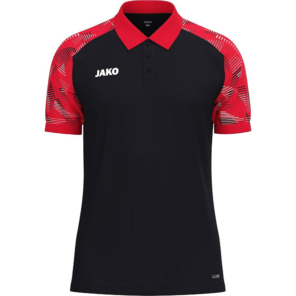 Jako Sonic Poloshirt Kinder - Schwarz / Rot