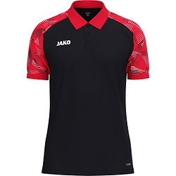 Jako Sonic Polo Enfants - Noir / Rouge