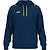 Jako One Kapuzensweat Kinder - Navy / Citro