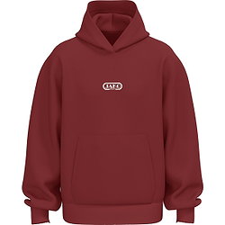 Jako Wardrobe Kapuzensweat Herren - Rubinrot