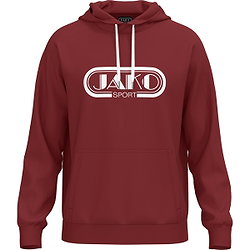 Jako Promo Sweater Met Kap Kinderen - Robijnrood