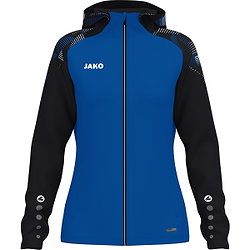 Jako Sonic Hoodie Dames - Royal / Zwart