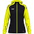 Jako Sonic Hoodie Damen - Schwarz / Neongelb