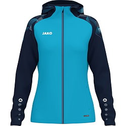 Jako Sonic Hoodie Dames - Aqua / Marine