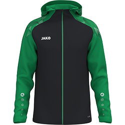 Jako Sonic Sweat À Capuche Hommes - Noir / Vert