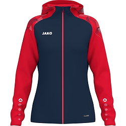 Jako Sonic Sweat À Capuche Femmes - Marine / Rouge