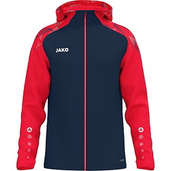 Jako Sonic Hoodie Heren - Marine / Rood
