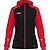 Jako Sonic Hoodie Damen - Schwarz / Rot