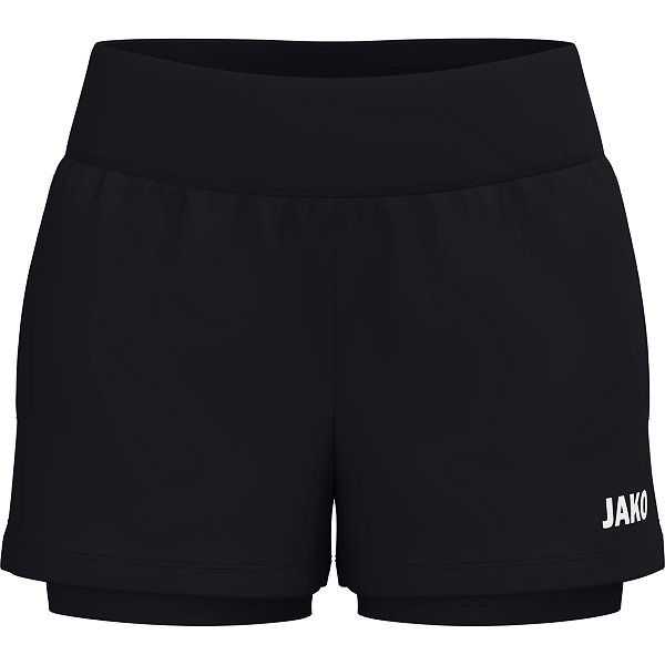 Jako One Short 2-En-1 Femmes - Noir