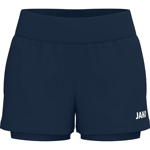 Jako One 2-In-1 Short Damen - Marine