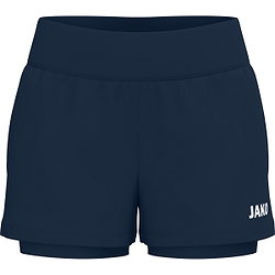 Jako One Short 2-En-1 Femmes - Marine