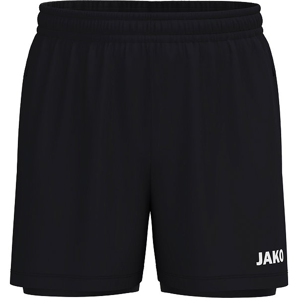 Jako One Short 2-En-1 Hommes - Noir
