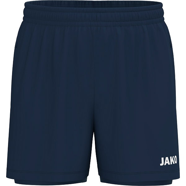Jako One Short 2-En-1 Hommes - Marine