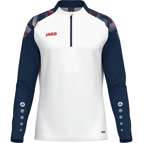 Jako Sonic Ziptop Kinderen - Wit / Marine / Rood