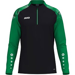 Jako Sonic Ziptop Kinder - Schwarz / Grün