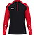 Jako Sonic Ziptop Kinderen - Zwart / Rood