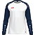 Jako Sonic Longsleeve Hommes - Blanc / Marine / Rouge