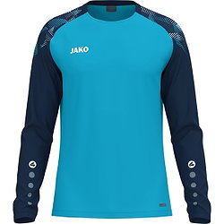 Voorvertoning: Jako Sonic Longsleeve Heren - Aqua / Marine