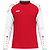 Jako Sonic Longsleeve Hommes - Rouge / Blanc