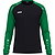 Jako Sonic Longsleeve Kinder - Schwarz / Grün