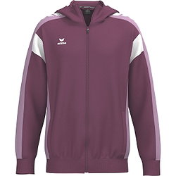 Erima Celebrate 125 Veste D'entraînement À Capuche Enfants - Burgundy / Lavender