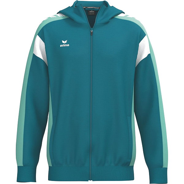 Erima Celebrate 125 Trainingsjacke Mit Kapuze Herren - Tahitian Blue / Mintgrün