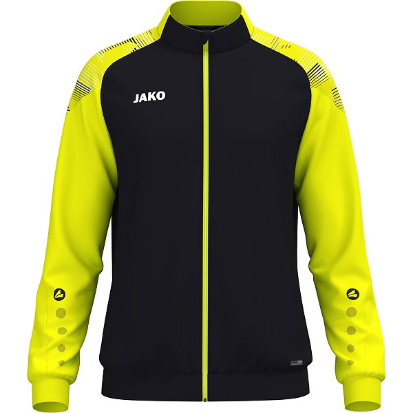 Jako Sonic Veste D'entraînement Polyester Enfants - Noir / Jaune Fluo