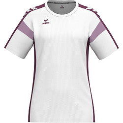 Erima Celebrate 125 T-Shirt Damen - Weiß / Burgundy