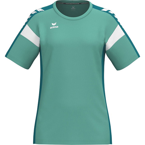 Erima Celebrate 125 T-Shirt Femmes - Vert Menthe / Tahitian Blue