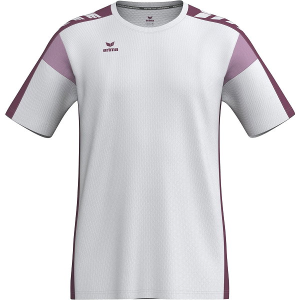 Erima Celebrate 125 T-Shirt Herren - Weiß / Burgundy