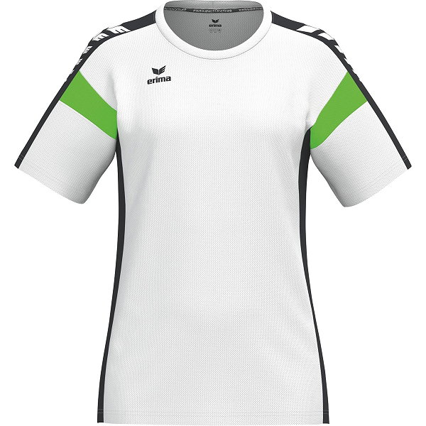 Erima Celebrate 125 T-Shirt Femmes - Blanc / Green Gecko