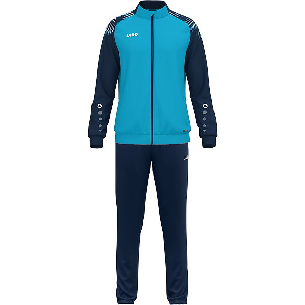 Jako Sonic Trainingsanzug Polyester Herren - Aqua / Marine