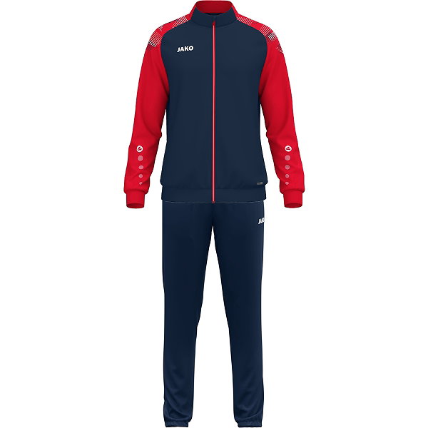Jako Sonic Trainingsanzug Polyester Herren - Marine / Rot