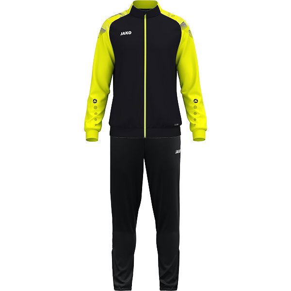Jako Sonic Trainingspak Polyester Kinderen - Zwart / Fluogeel