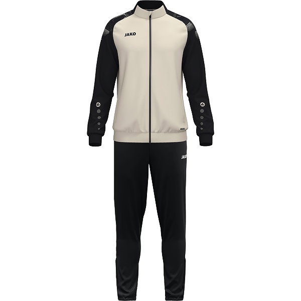 Jako Sonic Trainingsanzug Polyester Kinder - Off White / Schwarz