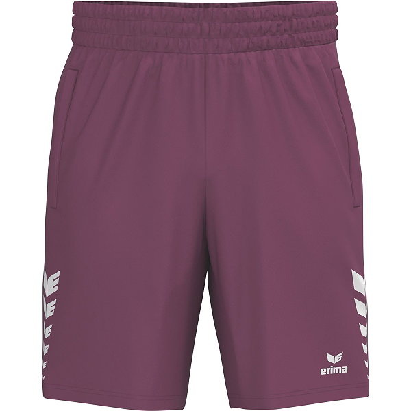Erima Celebrate 125 Short Hommes - Burgundy