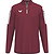 Erima Intro Ziptop Enfants - Burgundy