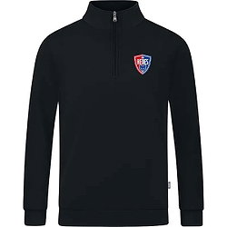 Jako Organic Ziptop Heren - Zwart