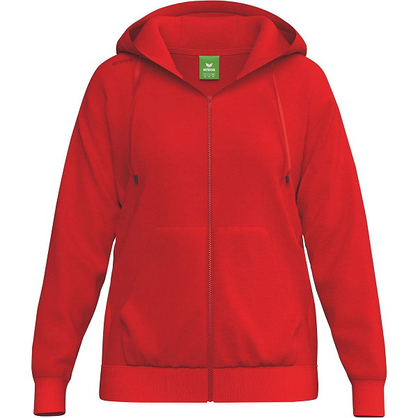 Erima Ts Kapuzensweatjacke Damen - Rot
