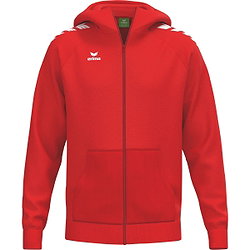 Erima Cmpt Wings Hooded Full Zip Heren - Rood