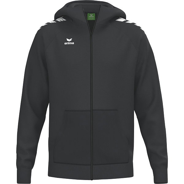 Erima Cmpt Wings Hooded Full Zip Herren - Schwarz